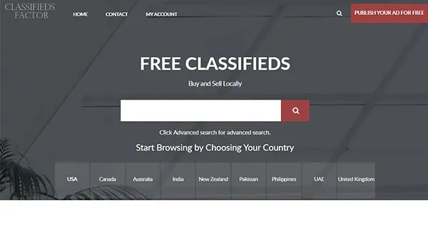 Classifiedsfactor.com